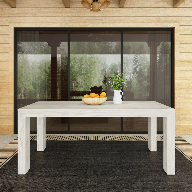 Modern Outdoor Solid Wood Table - 72" Outdoor Table Plank+Beam 