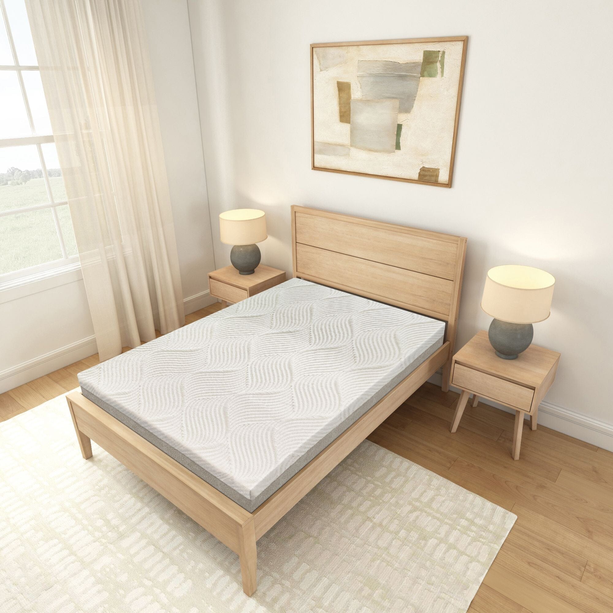 8 Inch Full Cooling Comfort Mattress – Plank+Beam
