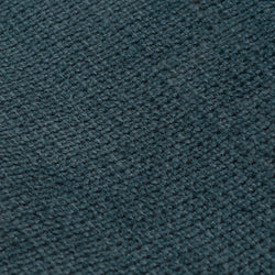 Close-up of textured dark green fabric surface_texture.