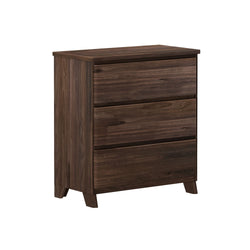 P1900213000-181 : Dresser Plank+Beam Modern Farmhouse 3 Drawer Dresser, Barnwood Brown