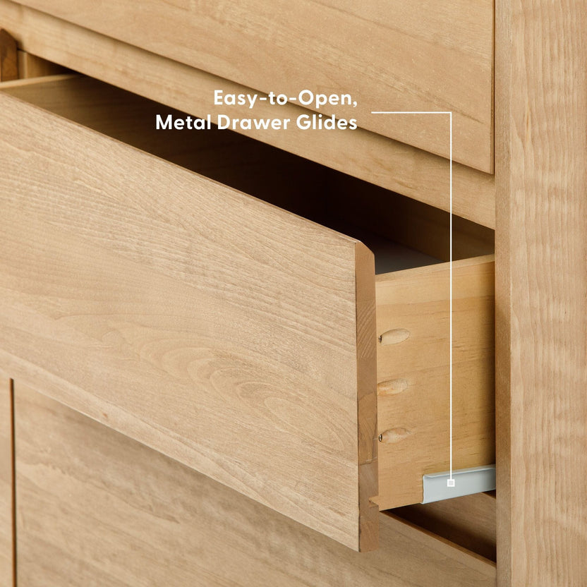Modern 3-Drawer Wood Dresser | Plank+Beam