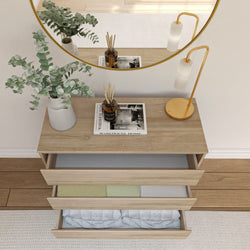 Modern 3-Drawer Dresser Dresser Plank+Beam 