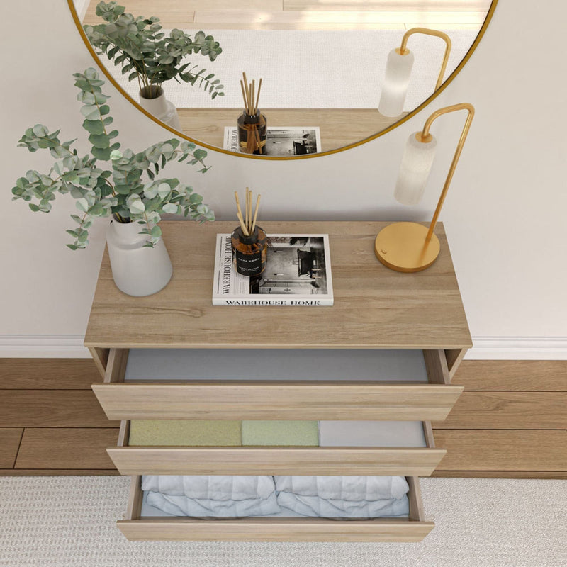 Modern 3-Drawer Dresser Dresser Plank+Beam 