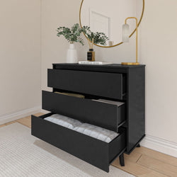 Modern 3-Drawer Dresser Dresser Plank+Beam 