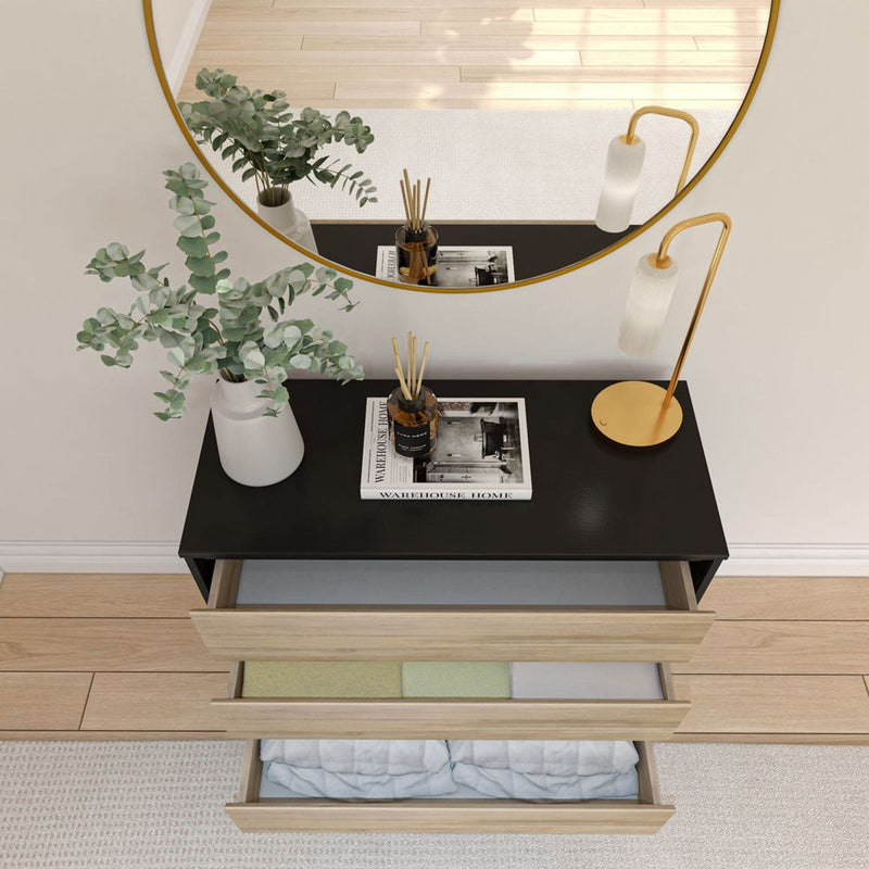 Modern 3-Drawer Dresser Dresser Plank+Beam 