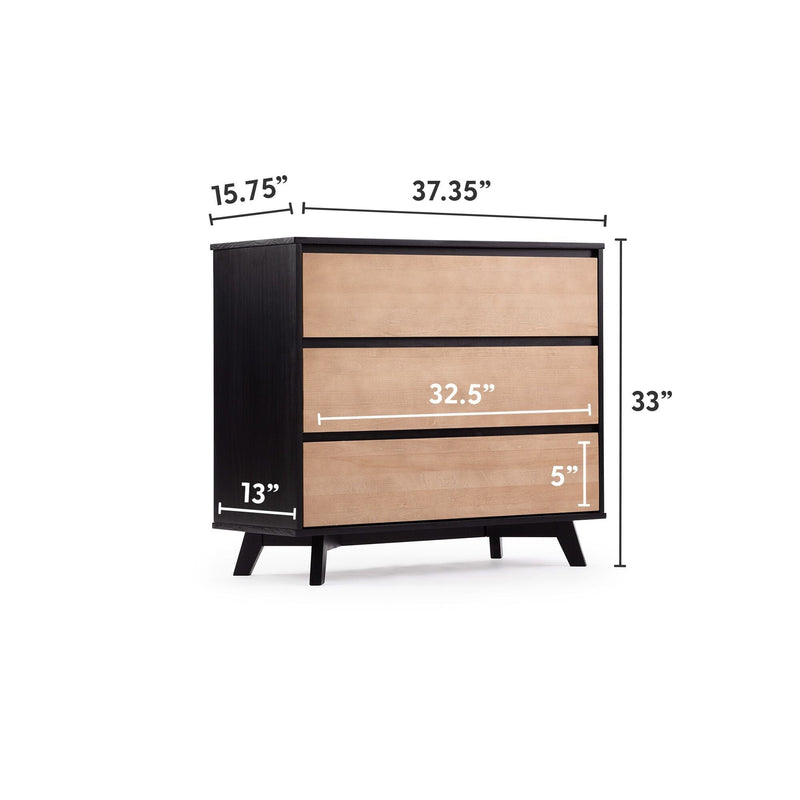 Modern 3-Drawer Dresser Dresser Plank+Beam 