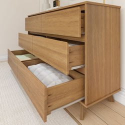 Modern 6-Drawer Dresser Dresser Plank+Beam 