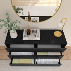 Modern 6-Drawer Dresser Dresser Plank+Beam 