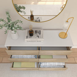 Modern 6-Drawer Dresser Dresser Plank+Beam 