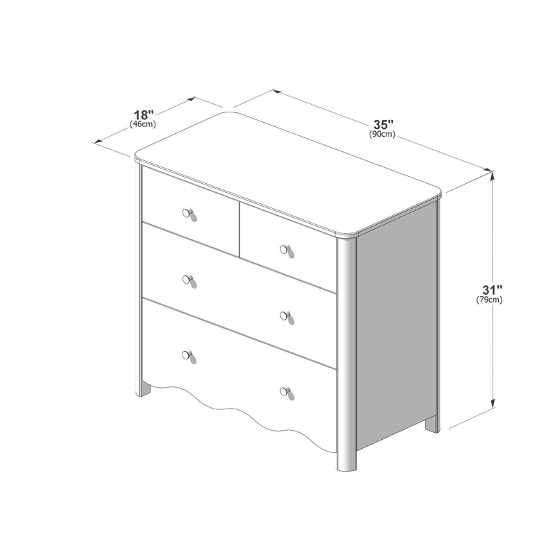 Marelle 4-Drawer Dresser – Plank+Beam