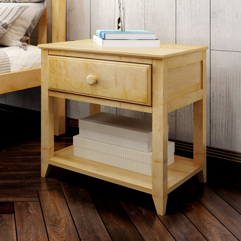 Classic Nightstand Nightstand Plank+Beam Natural 