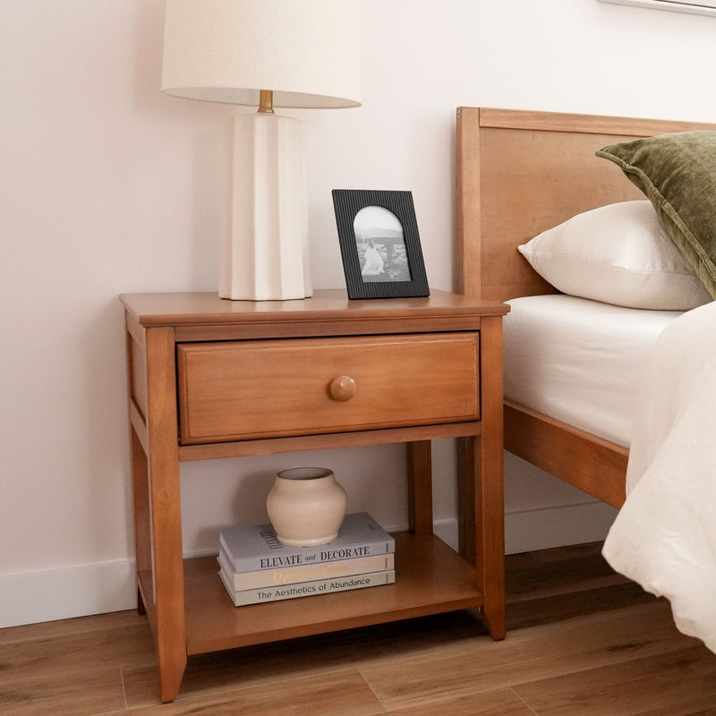 Classic Nightstand Nightstand Plank+Beam Pecan 