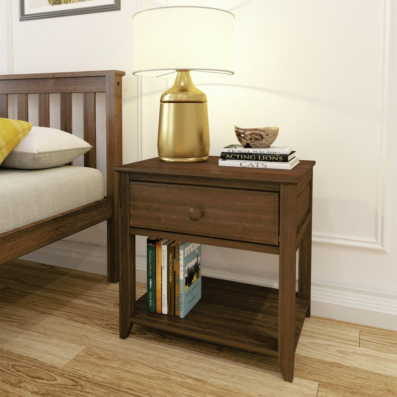 Classic Nightstand Nightstand Plank+Beam Walnut 