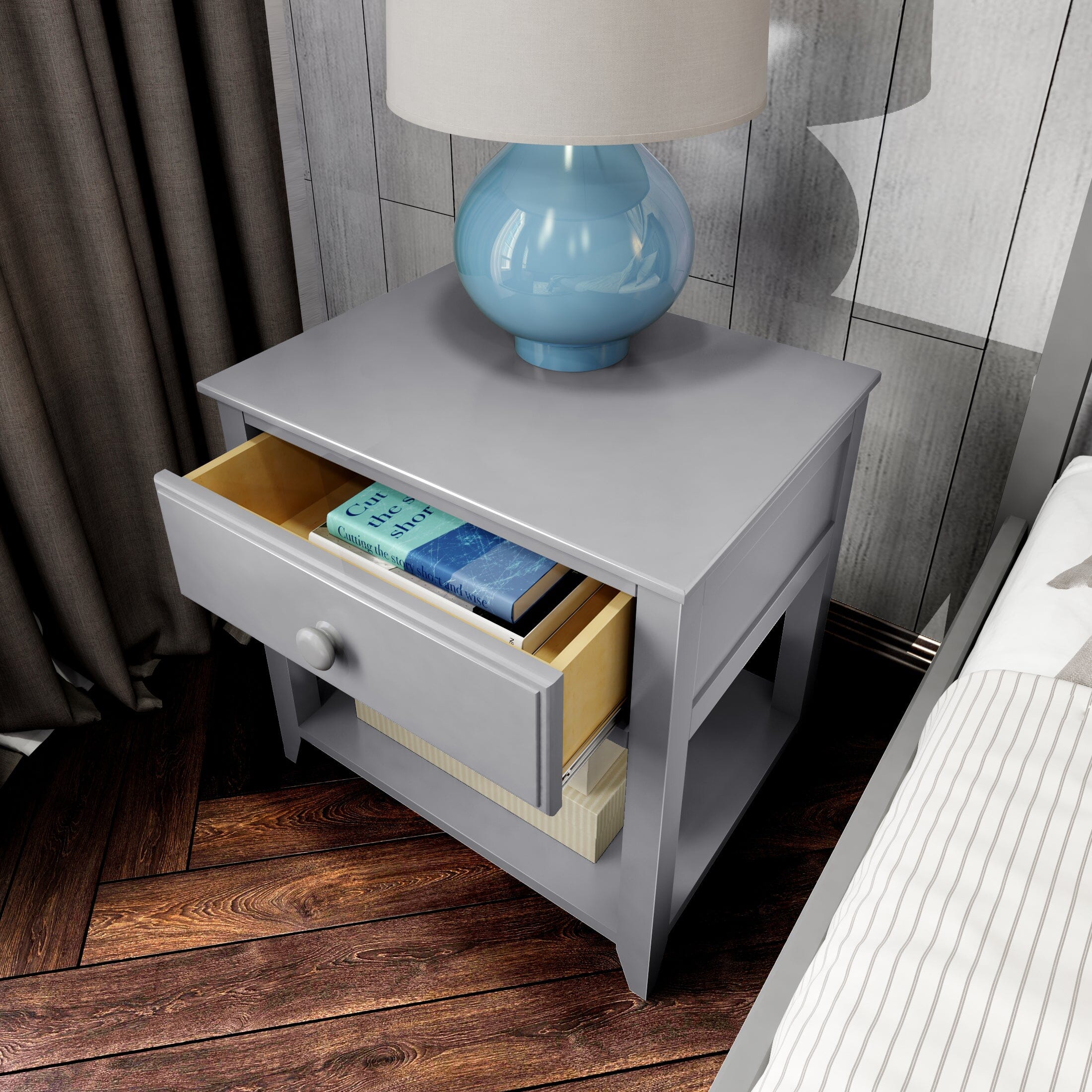 Side table deals with drawer