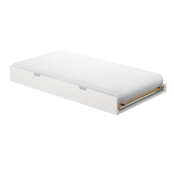 Classic Twin-Size Trundle Component Plank+Beam White 
