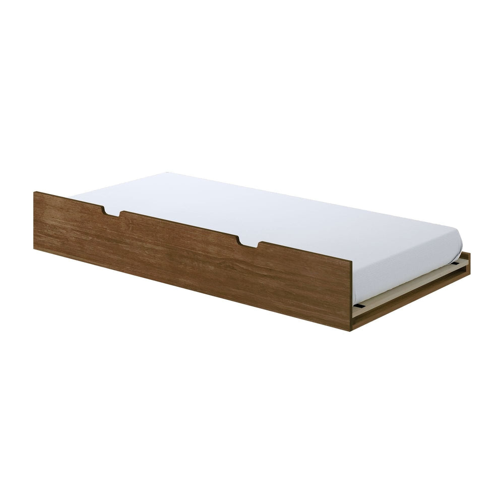 Classic Twin-Size Trundle Component Plank+Beam Walnut 