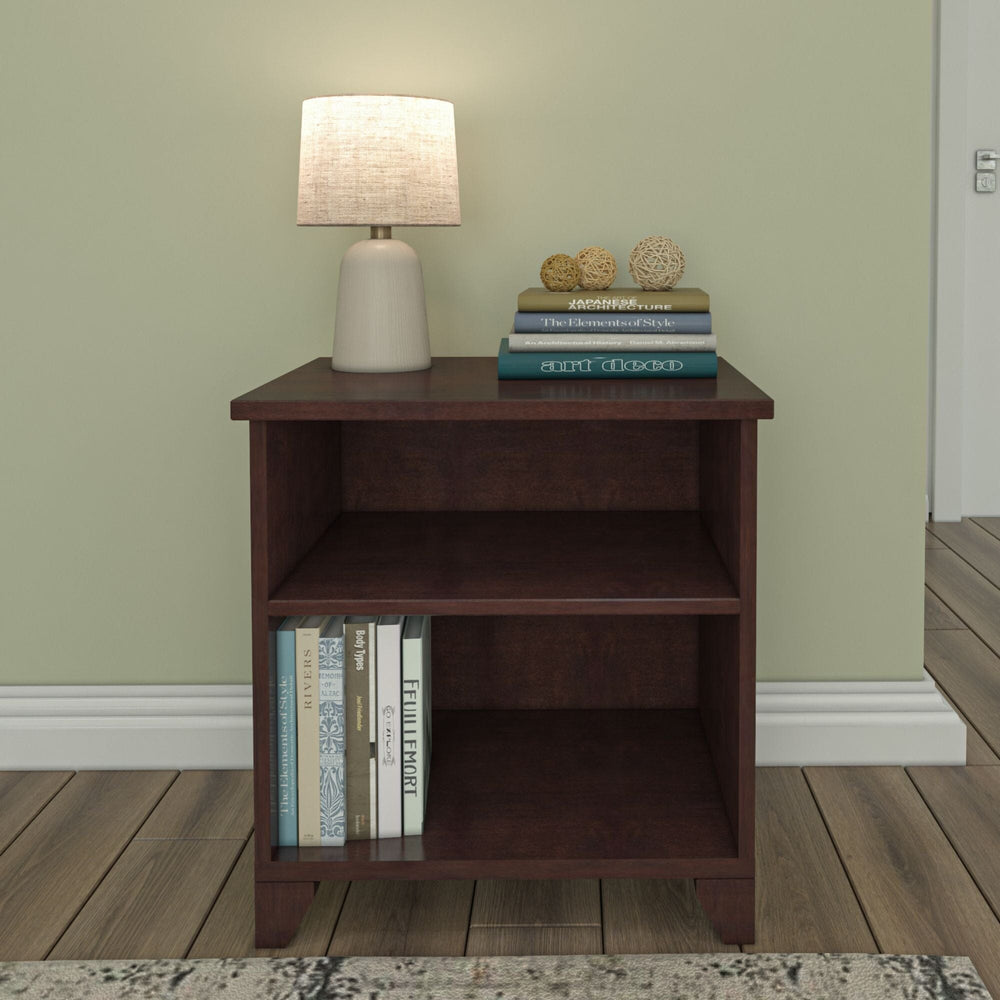 Classic Nightstand with Shelves Nightstand Plank+Beam 