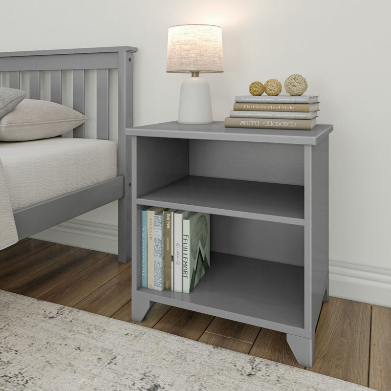 Classic Open Nightstand Nightstand Plank+Beam Grey 