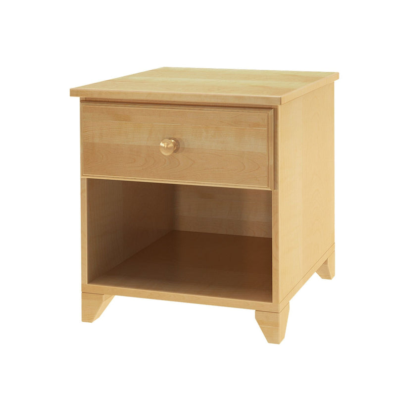 Classic Nightstand with Shelf Nightstand Plank+Beam 