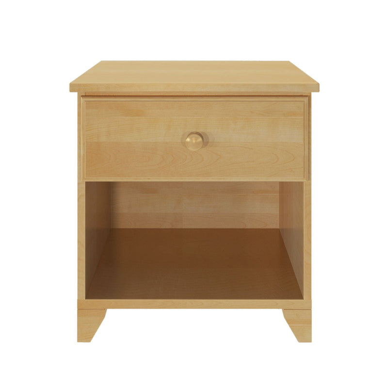 Classic Nightstand with Shelf Nightstand Plank+Beam 