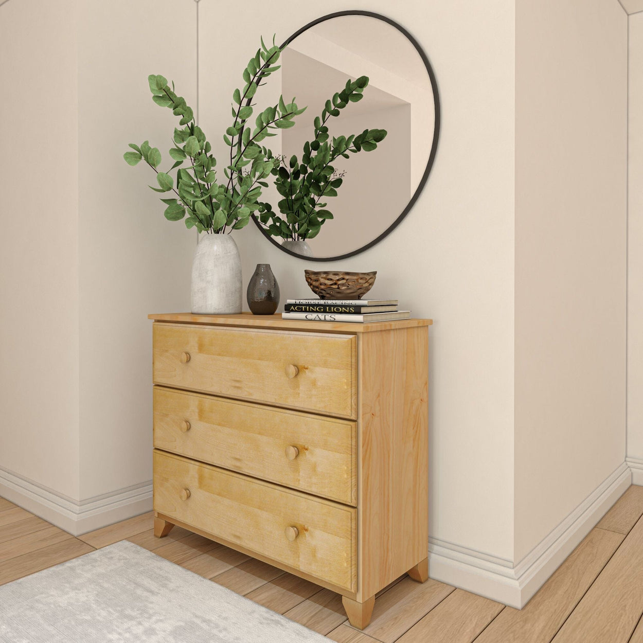 Classic 3-Drawer Dresser Furniture Plank+Beam 