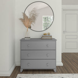 Classic 3-Drawer Dresser Furniture Plank+Beam Grey 