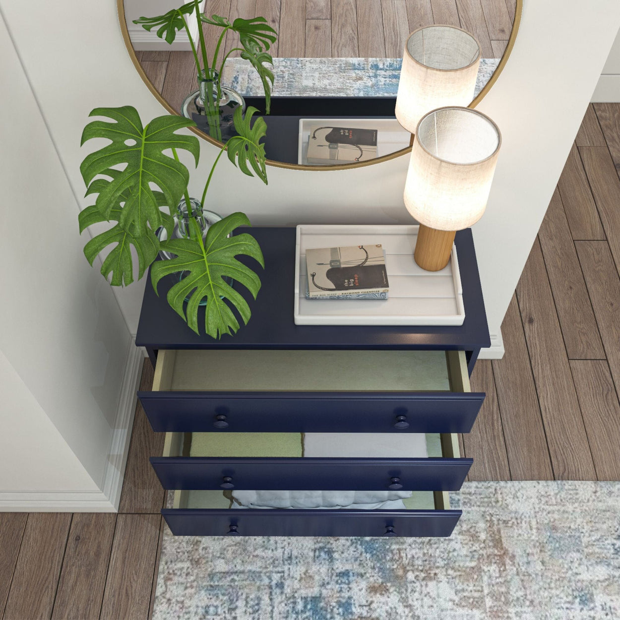 Classic 3-Drawer Dresser Furniture Plank+Beam 