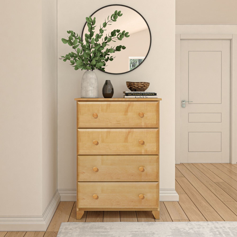 Classic 4-Drawer Dresser Furniture Plank+Beam Natural 