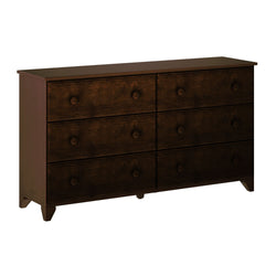 Classic 6-Drawer Wide Dresser Dresser Plank+Beam 