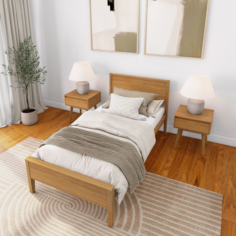 Panel Bed - Twin Single Beds Plank+Beam 