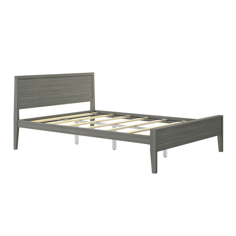 Panel Bed - Queen Single Beds Plank+Beam 