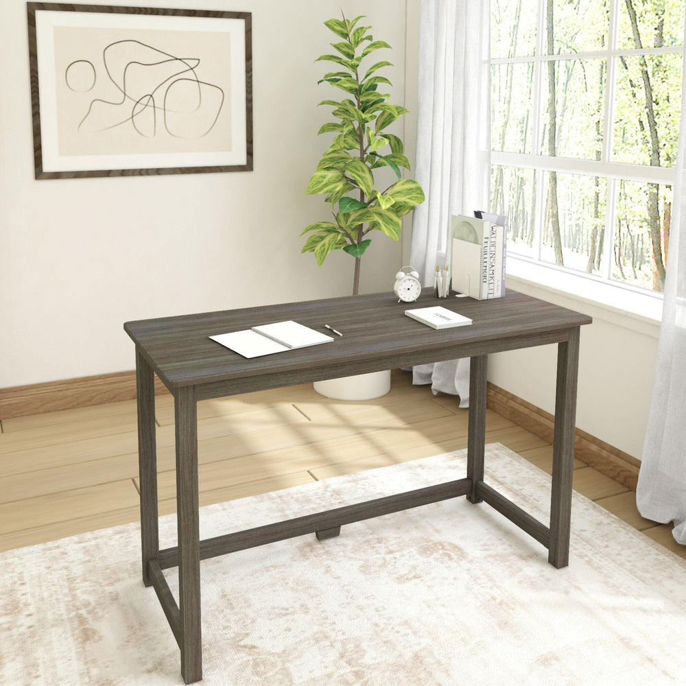 Solid Wood Writing Desk - 47 inches Desk Plank+Beam Clay 