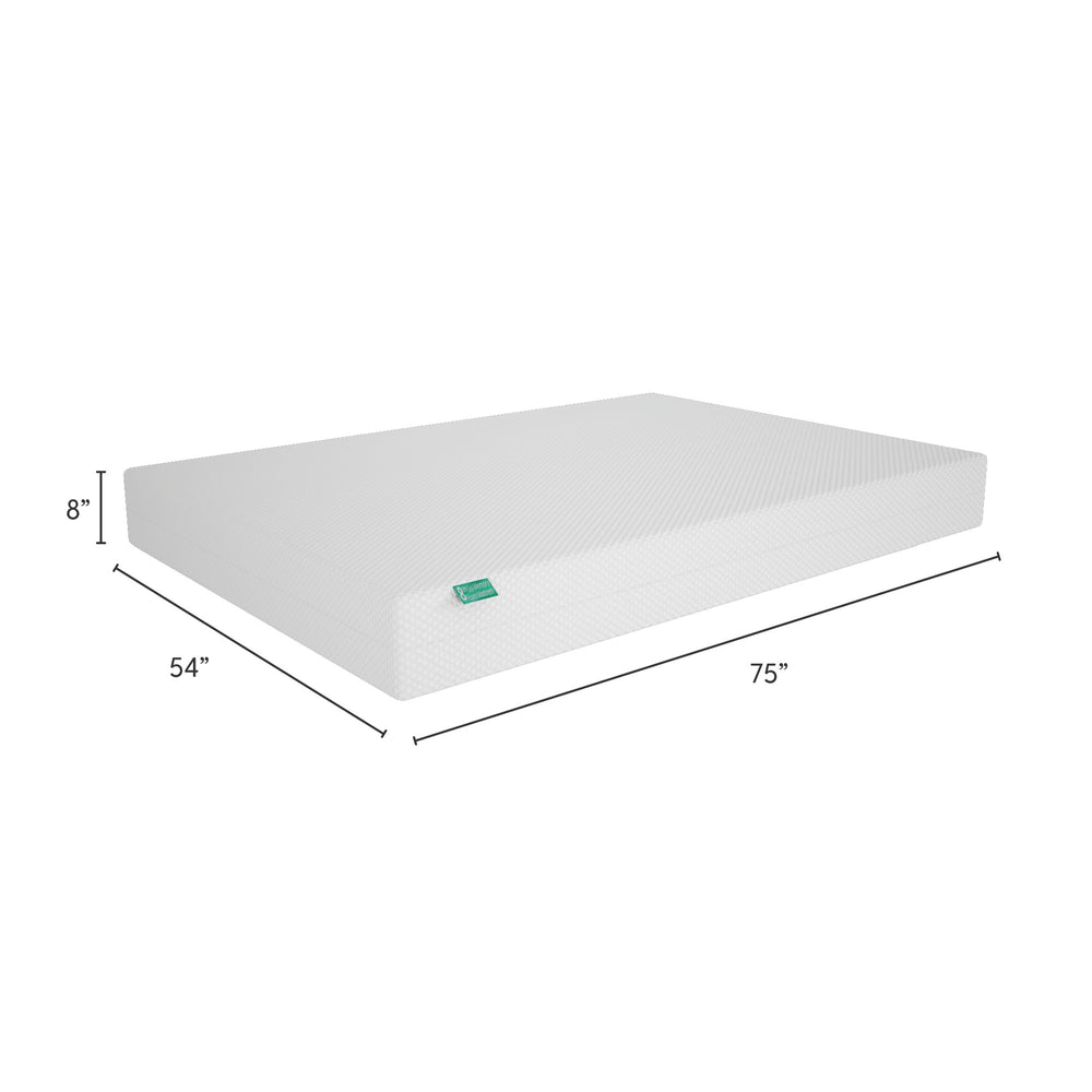 PB183058-000 : Mattresses 8" Memory Foam Mattress Full