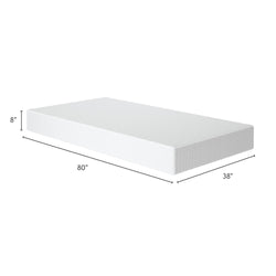 PB183118-000 : Mattresses 8" Memory Foam Mattress Twin XL