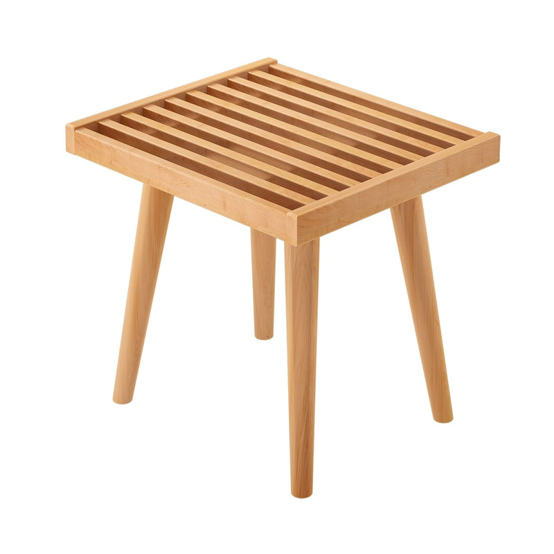 Mid-Century Solid Wood Accent Table - 19" Accessories Plank+Beam 