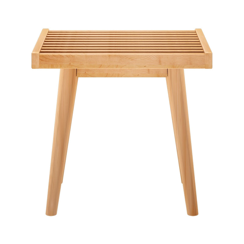 Mid-Century Solid Wood Accent Table - 19" Accessories Plank+Beam 
