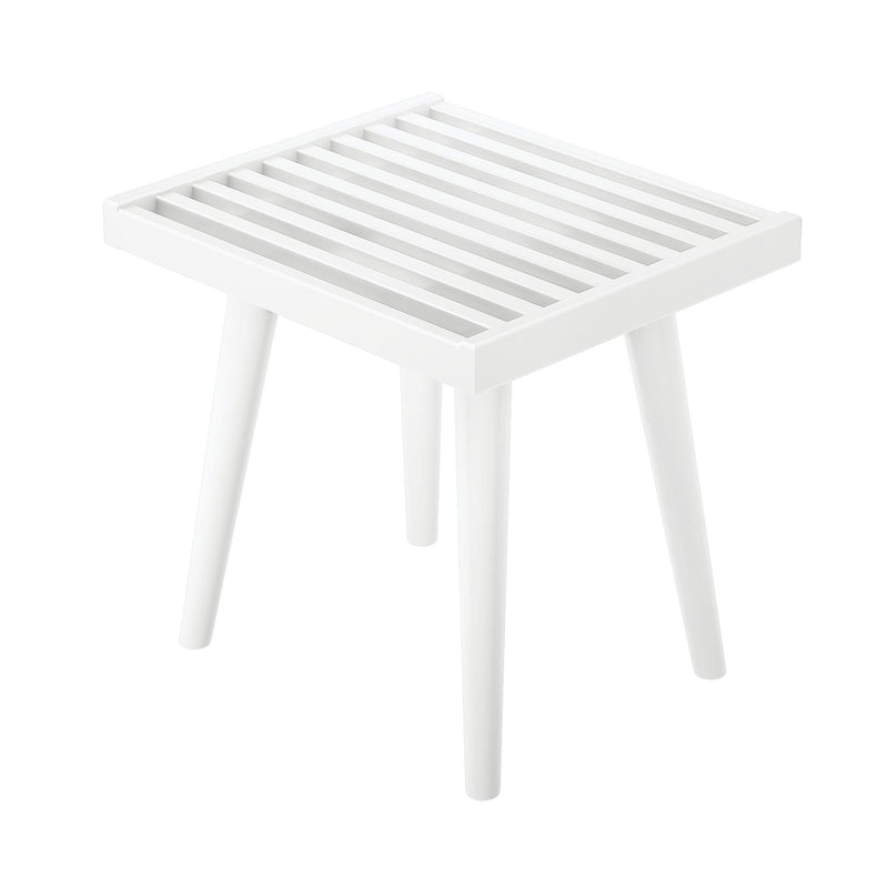 Mid-Century Solid Wood Accent Table - 19" Accessories Plank+Beam 