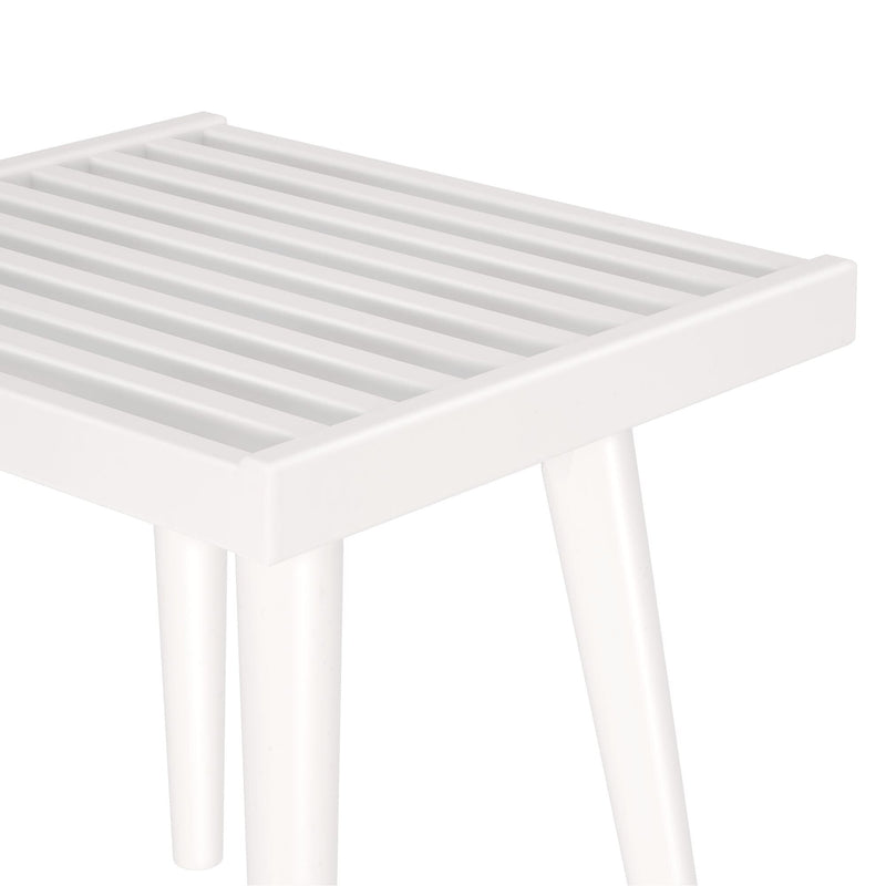 Mid-Century Solid Wood Accent Table - 19" Accessories Plank+Beam 