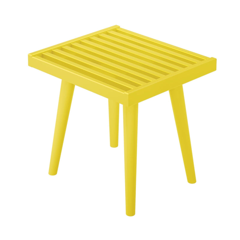 Mid-Century Solid Wood Accent Table - 19" Accessories Plank+Beam 