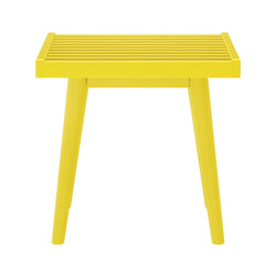 Mid-Century Solid Wood Accent Table - 19" Accessories Plank+Beam 