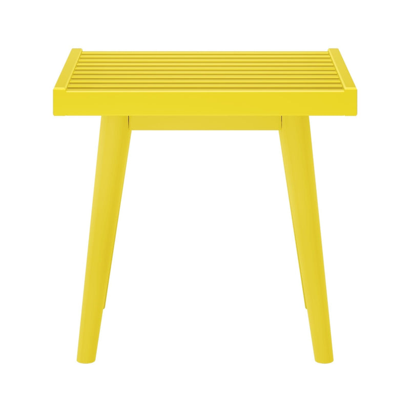 Mid-Century Solid Wood Accent Table - 19" Accessories Plank+Beam 