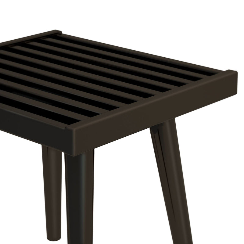 Mid-Century Solid Wood Accent Table - 19" Accessories Plank+Beam 