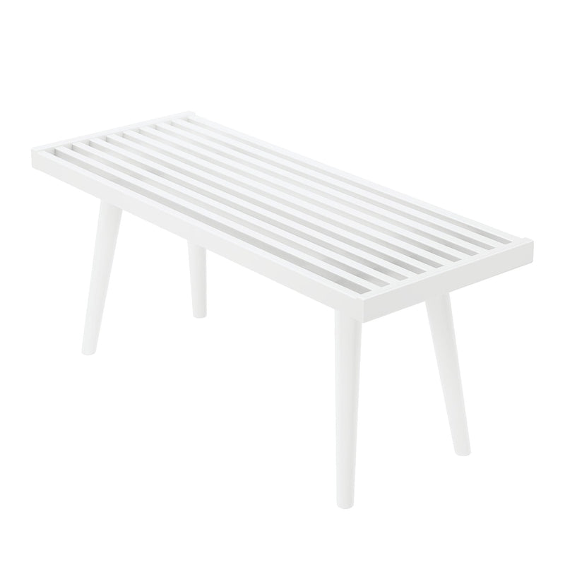 Mid-Century Modern Entryway Bench - 41" Entryway Bench Plank+Beam 