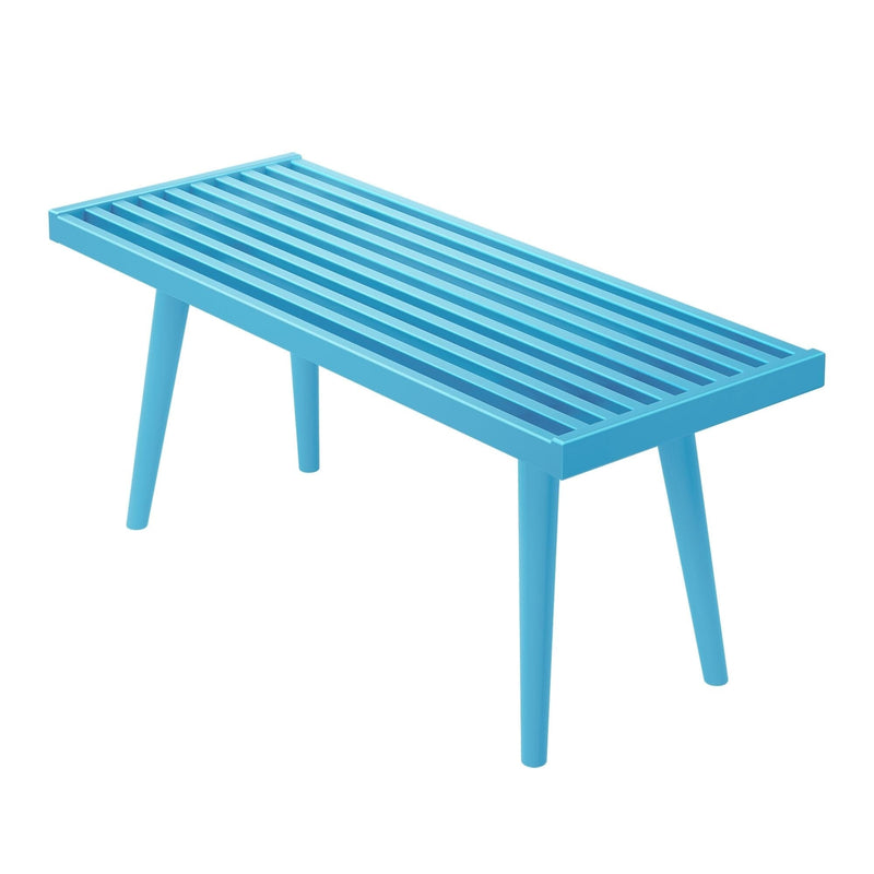 Mid-Century Modern Entryway Bench - 41" Entryway Bench Plank+Beam 