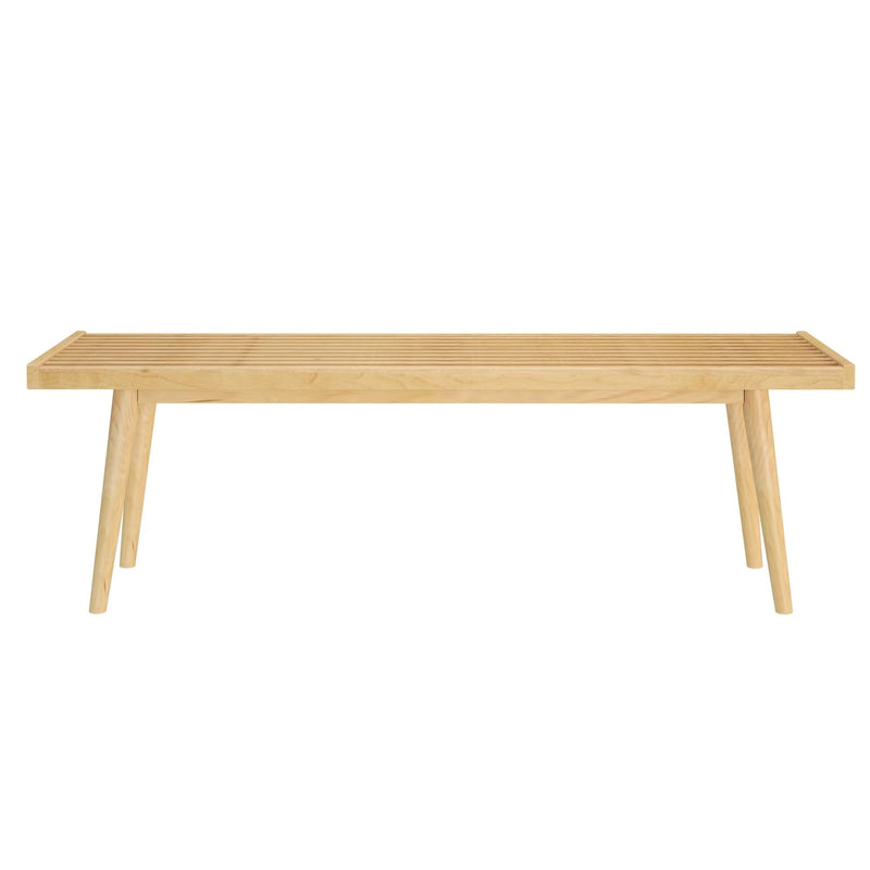 Mid-Century Modern Entryway Bench - 56" Entryway Bench Plank+Beam 
