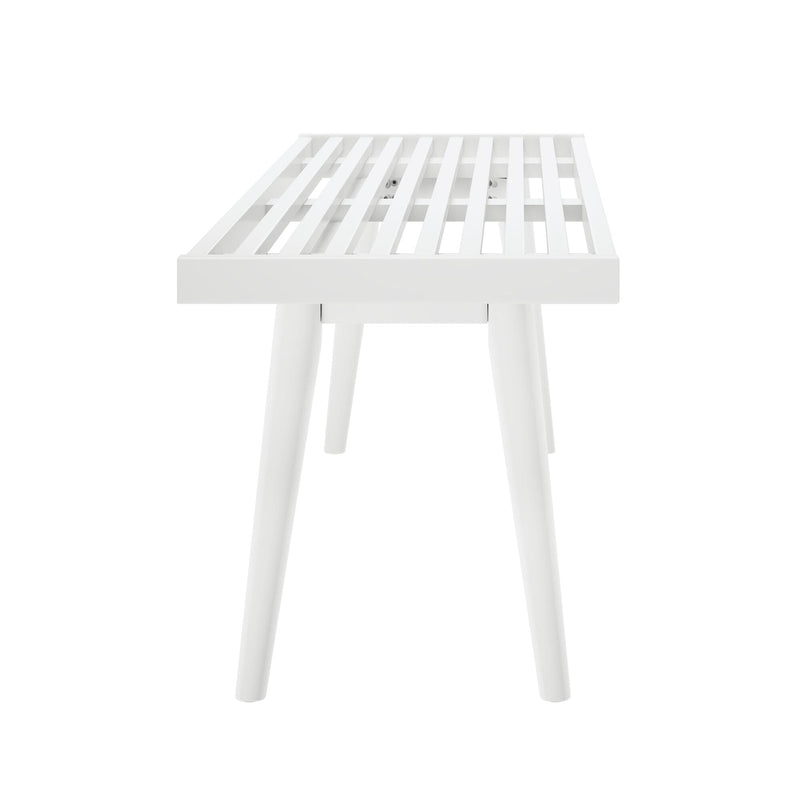 Mid-Century Modern Entryway Bench - 56" Entryway Bench Plank+Beam 