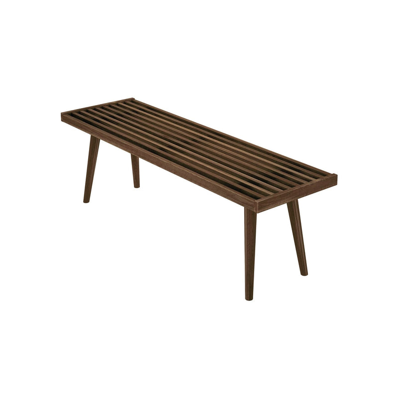 Mid-Century Modern Entryway Bench - 56" Entryway Bench Plank+Beam 