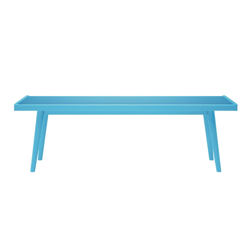 Mid-Century Modern Entryway Bench - 56" Entryway Bench Plank+Beam 