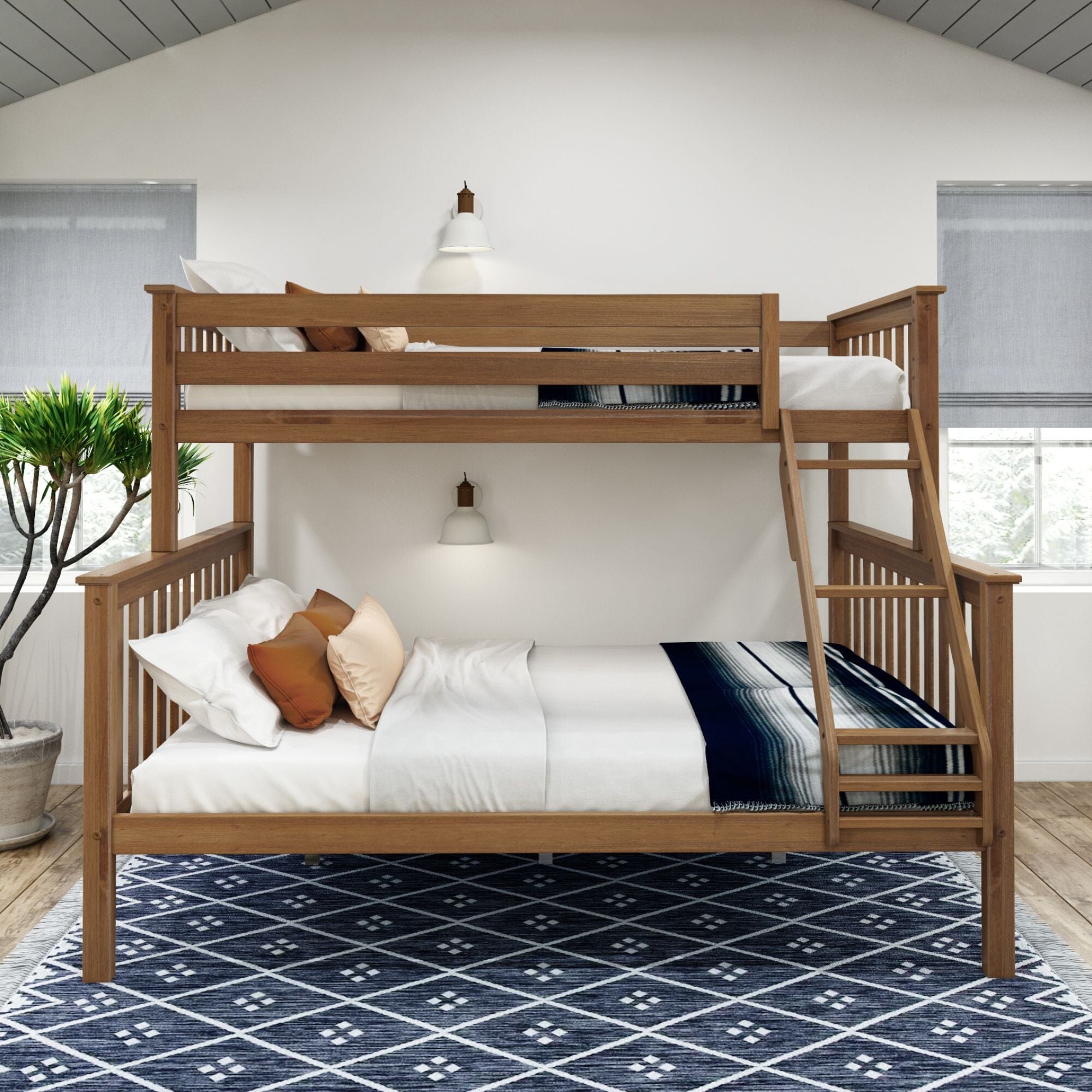 Twin XL Over Queen Bunk Bed – Plank+Beam