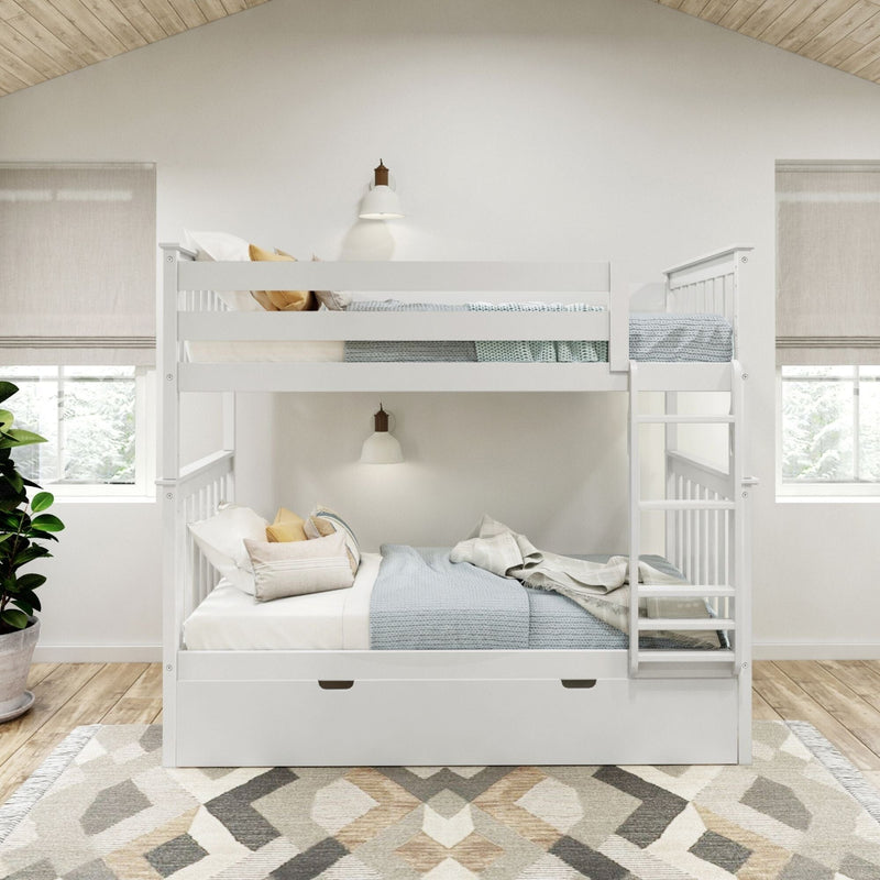 Classic Twin over Twin Bunk Bed + Trundle Bunk Beds Plank+Beam 